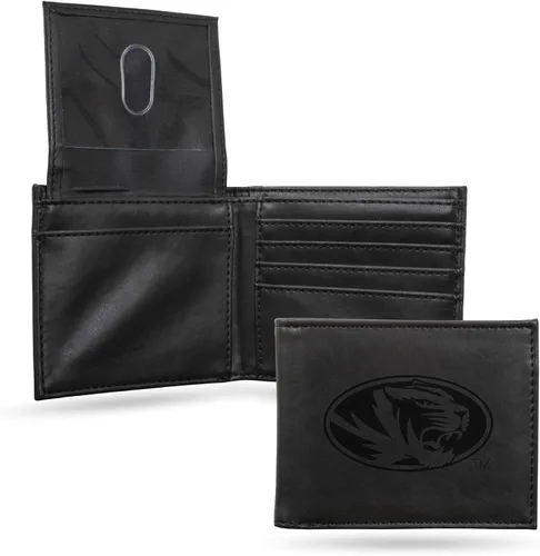 Vista 64 de NCAA Rico Industries Cartera Billetera con Grabado Láser Cartera Billetera con Grabado Láser - Diseño Delgado - Gran Regalo