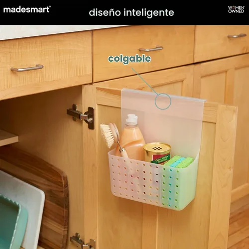 Vista 2 de madesmart Organizador de armario para puerta, escarcha