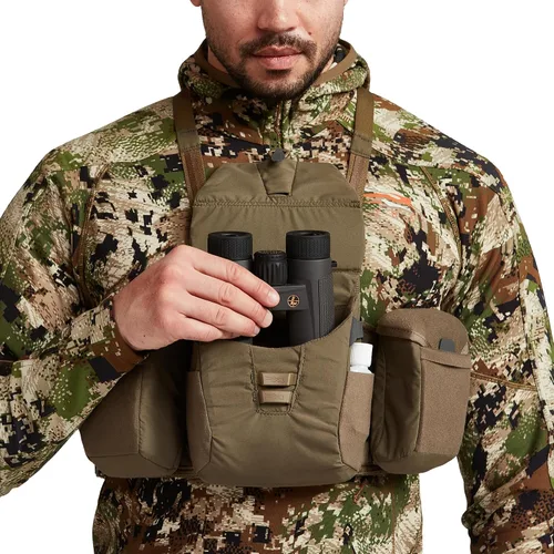 Vista 9 de SITKA Gear Mountain Optics Big Game Camo Arnés de caza Pirita