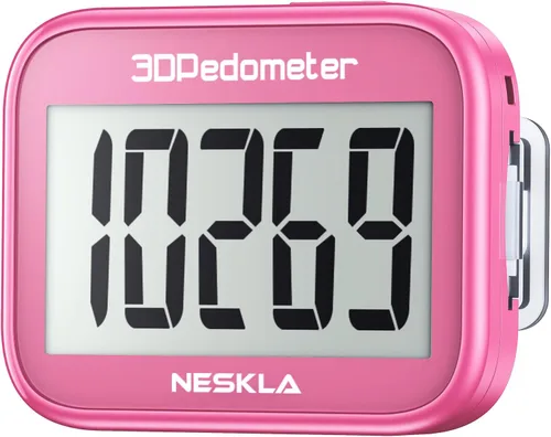 Vista 11 de 3D Pedometer for Walking, Simple Step Counter with Large Digital Display, Step Tracker with Removable Clip Lanyard, Accurately Track Steps for Men
