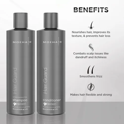 Vista 3 de MOEHAIR Champú y acondicionador Hair Guard para la caída del cabello Champú y acondicionador para el crecimiento del cabello para mujeres