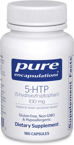 Vista 8 de Suplemento Pure Encapsulations, 5 hidroxitrptófano , 1