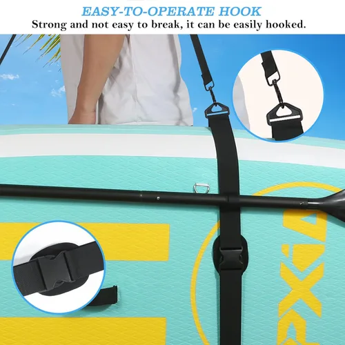 Vista 12 de Paddle Board Carry Strap, SUP Kayak Shoulder Straps Paddle Board Accessories for Women and Men