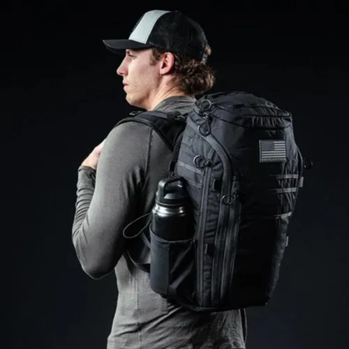 Vista 4 de Eberlestock Switchblade Pack - Mochila táctica EDC de perfil bajo para máximo espacio y organización