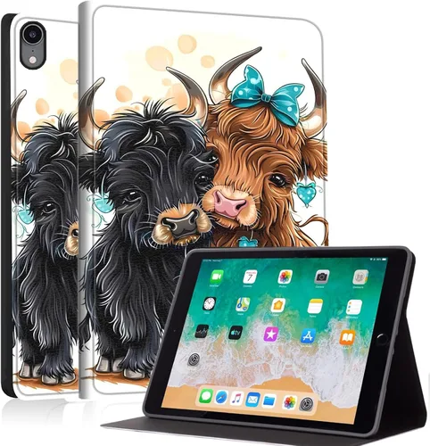 Vista 26 de Case for iPad mini A17 Pro (7th/6th Gen 2024/2021), Slim Shockproof Protective Cover with Auto Sleep/Wake, Durable PU Leather Multi-Angle Stand