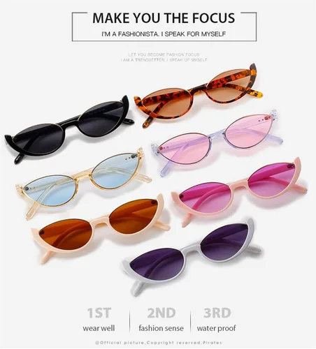 Vista 8 de Lentes de sol de fotografía callejera para hombres y mujeres, diseño de ojo de gato, moda para vacaciones al aire libre (color A, tamaño mediano)