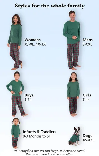 Vista 3 de PajamaGram - Conjuntos de pijamas de Navidad a juego para la familia