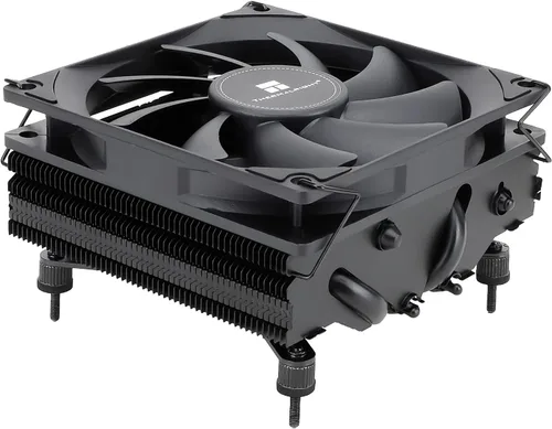 Vista 10 de Thermalright AXP90-X36 Enfriador de aire de CPU de perfil bajo, refrigeración por radiador de 1.417 in de altura, ventilador PWM delgado TL-9015