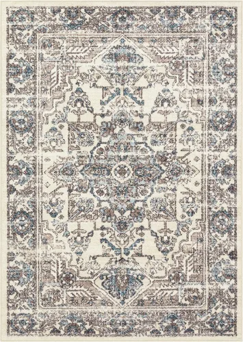 Vista 10 de Maples Rugs alfombra de área con diseño envejecido