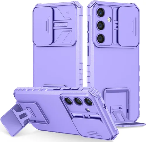 Vista 29 de Funda compatible con Samsung Galaxy M13 5G/A04 Dimensional Soporte Ventana Corredera Teléfono Móvil Funda Protectora a Prueba de Golpes para Samsung