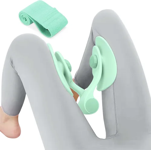 Vista 13 de Tinrief Entrenador de muslos Kegel, entrenador de suelo pélvico, entrenador de Kegel para rehabilitación posparto, tonificador de la parte interna