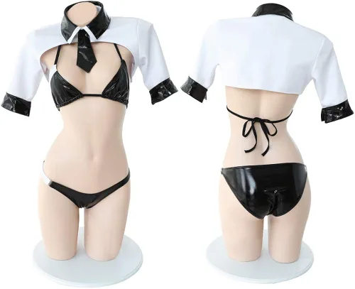 Vista 7 de SINMIUANIME Conjunto de lencería y bragas para mujer talla única
