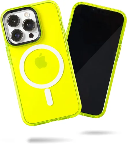 Vista 72 de SteepLab Funda de barrera para iPhone 13, protección de 360 grados que absorbe impactos con bisel elevado y colores llamativos (cielo azul brillante)
