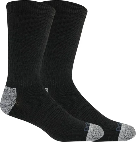 Vista 2 de Dr. Scholl's Calcetines de trabajo de compresión para hombre (paquete de 2 pares)
