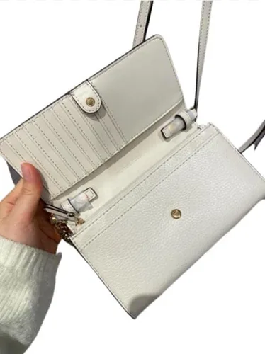 Vista 5 de Michael Kors Jet Set - Funda multifunción para teléfono con cierre a presión