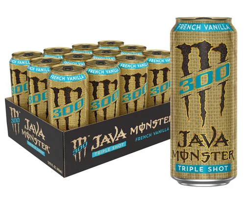 Vista 9 de Monster Energy - Paquete variado de café y bebida energética Java Monster, Java Monster Mean Bean, Java Monster Loca Moca, Java Monster Salted