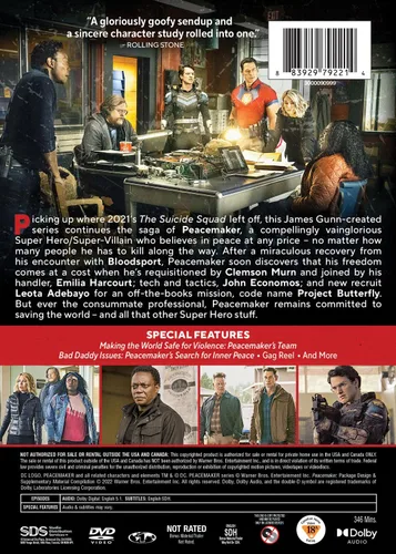 Vista 3 de Peacemaker The Complete First Season DVD