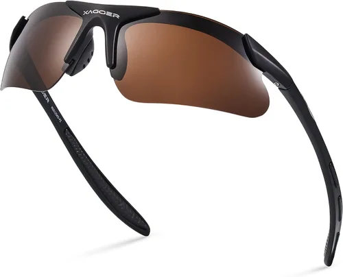 Vista 17 de Gafas de sol deportivas polarizadas para niños y niñas, gafas de béisbol y sóftbol, montura TR90