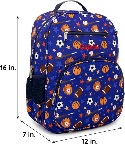 Vista 3 de DIBSIES Mochila personalizada de la colección Adventure, Deportivo, Mochila