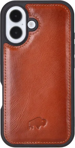 Vista 32 de BLACKBROOK York - Funda de piel de grano completo para iPhone 15 (6.1 pulgadas), color negro, iPhone 15