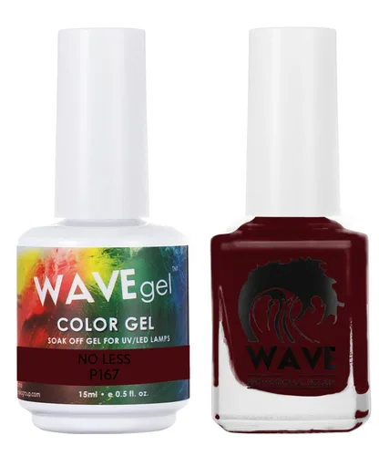 Vista 66 de WAVEGEL - Juego dúo de gel y esmalte de uñas a juego - Colección Simplicity - #P109 Blizzard I 0.5 onzas