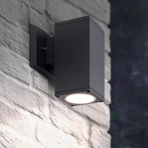 Vista 20 de ASD Lámpara de pared LED cuadrada de 1 luz para exteriores del anochecer al amanecer, 9 W, 1000 lúmenes, 3000 K-5000 K, 120 V, cilíndrica hacia