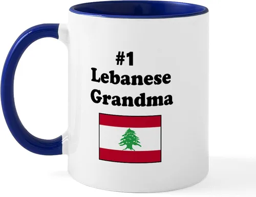 Vista 53 de CafePress #1 - Taza de café de cerámica libanesa de 11 oz (11.0 fl oz)