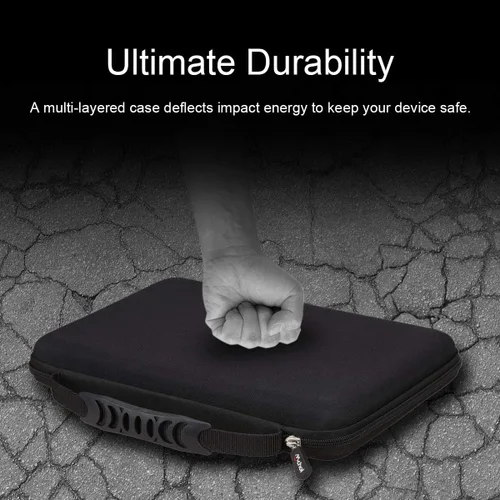 Vista 4 de Mchoi Funda rígida portátil para teclado Logitech K480 multidispositivo (solo funda)