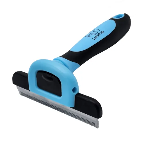 Vista 8 de Cepillo Slicker para Mascotas - Cepillo Autolimpiante para Perros y Gatos con Cerdas Retráctiles para Todo Tipo de Pelo - Púas de Masaje Eliminan