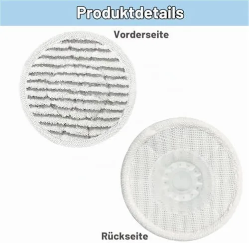 Vista 5 de Mop Pads Compatible with Shark S7001 S8201 Bvhonwe 10 Pack Mop Pads Compatible With Shark S7001 S8201 Bvhonwe(10er-Pack)