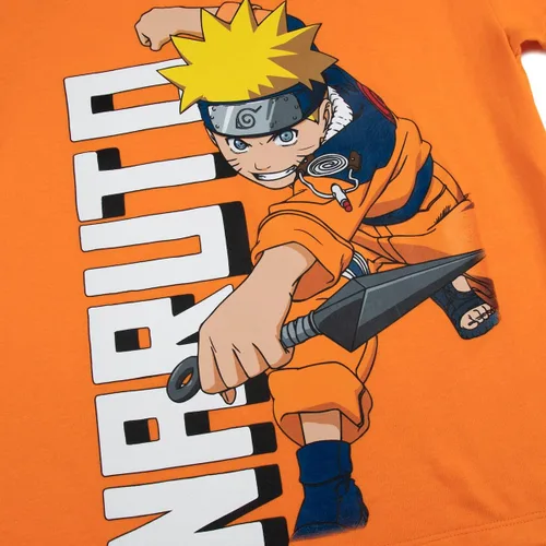 Vista 6 de Naruto Uzumaki - Camisetas de manga corta con cuello redondo para niño (4 unidades)