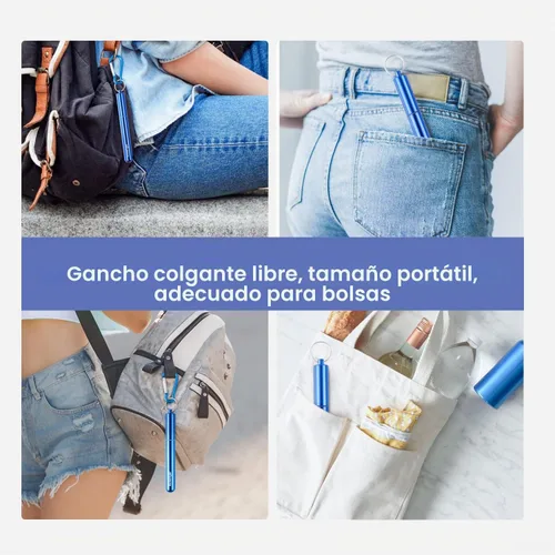 Vista 7 de Ecoangel Cruise Ship Essentials, pajitas de metal reutilizables