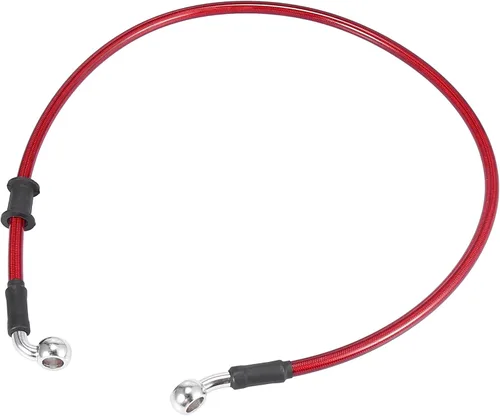 Vista 32 de Motoforti Universal 40 cm 15.75" Manguera de Aceite para Freno y Embrague de Motocicleta, Tubo de Línea Hidráulica Reforzada, Acero Inoxidable Negro