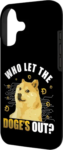 Vista 2 de Who Let The Doge´s Out? - Doge Coin Case for iPhone 17