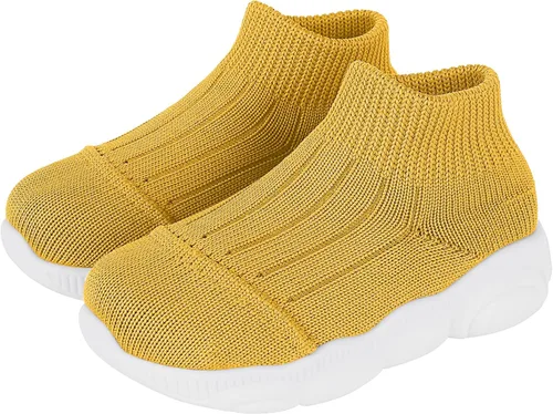Vista 90 de Zapatos de bebé Pantuflas para niños pequeños, calcetines para niños y niñas, suela antideslizante