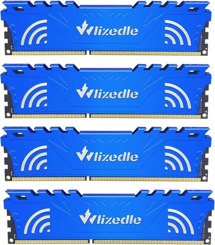 Vista 8 de DDR3 RAM 4GB 1333MHz CL9 UDIMM, módulo de memoria para PC de escritorio PC3-10600 de 240 pines 1.5V 2Rx8 de doble rango sin búfer ECC