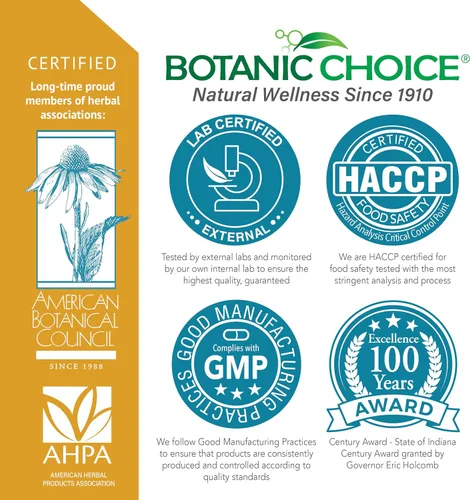 Vista 6 de Botanic Choice Extracto líquido de hoja de gordolobo, sin alcohol, sin gluten, soporte respiratorio tradicional, 1 onza líquida.