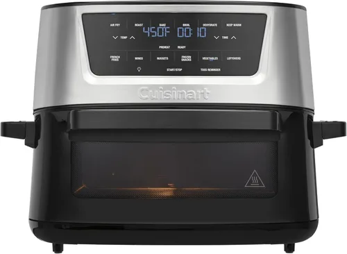 Vista 13 de Cuisinart Freidora de Aire, Cesta Compacta de 2.6 Cuartos con 3 Funciones de Cocina para Freír al Aire, Asar y Hornear, 3 Ajustes Preestablecidos