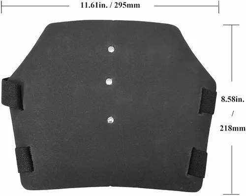 Vista 2 de LEONARK Black Armoury Hema Esgrima EVA Antebrazo Superposiciones Light Ajustable Unisex Armor Protector de Brazo