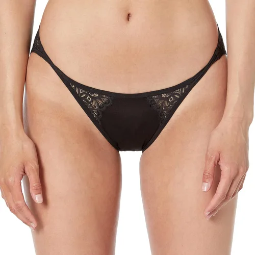 Vista 2 de Maidenform Bragas de cordón con detalles de encaje, ropa interior de bikini para mujer, paquete de 3
