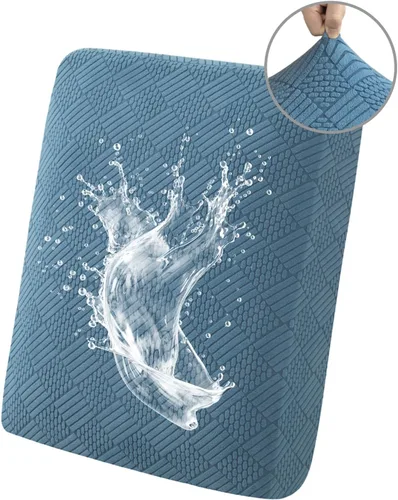Vista 38 de Easy-Going - Fundas impermeables para cojines de sofá y sofás, funda de asiento de sofá de jacquard elástico de repuesto para perros, mascotas