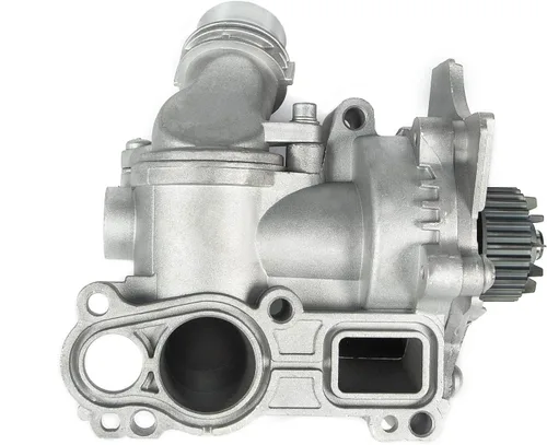Vista 7 de Conjunto de Bomba de Agua de Motor Eléctrico Compatible con 2008-2016 Audi A3 A4 A5 A6 Q3 Q5 TT Quattro Allroad VW Beetle CC Eos GTI Jetta Passat