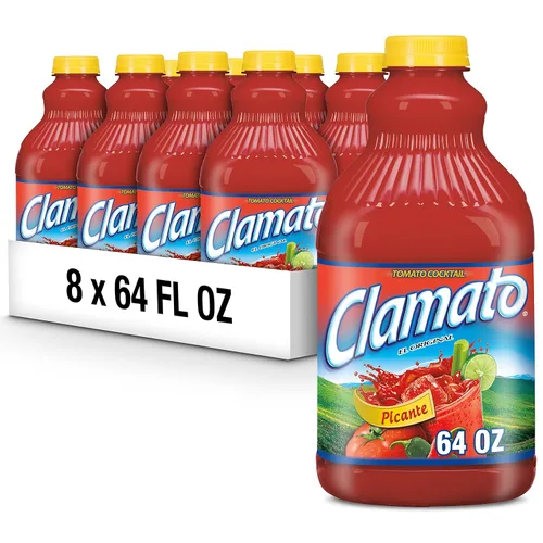 Vista 11 de Clamato Original Tomate Cóctel, botella de 32 fl oz (paquete de 12)