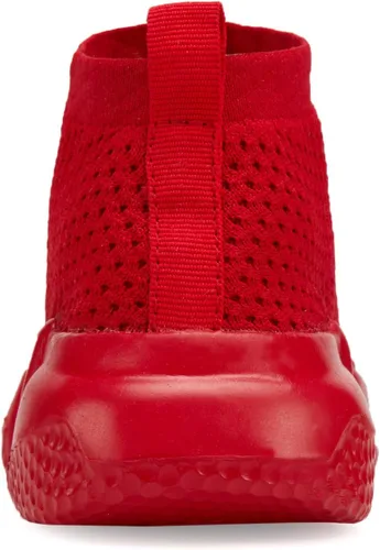 Vista 5 de CHUI Zapatos deportivos de moda para niños y niñas, zapatos altos sin cordones para niños