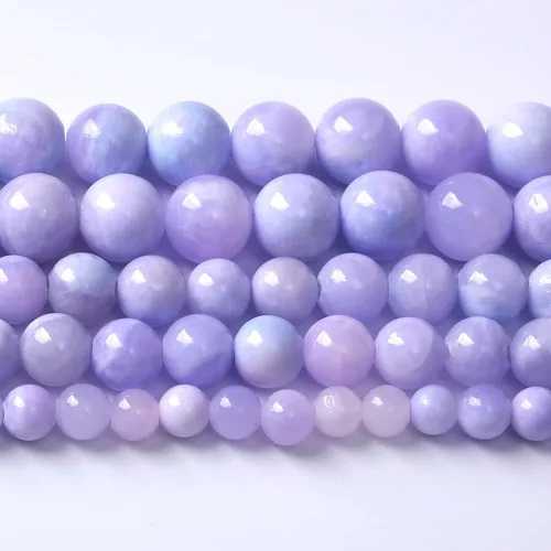 Vista 21 de 60 cuentas sueltas de piedra natural de turquesa africana de 0.236 pulgadas (6 mm) para hacer joyas, pulseras de bricolaje
