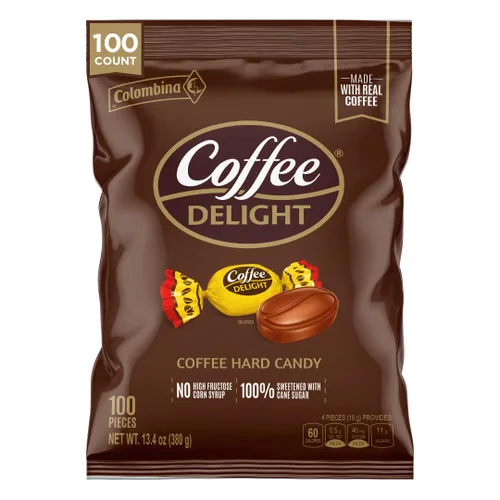 Vista 13 de Colombina Dulces de café 100% Colombiano, caramelo macizo de café