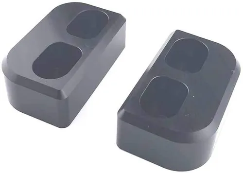 Vista 4 de MANDBOY 1990-2018 Mazda Miata Delrin Un par de bujes de puerta mecanizados CNC negros