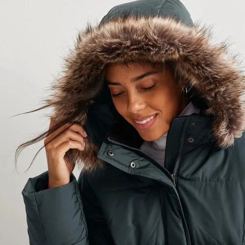 Vista 5 de Eddie Bauer Abrigo de lona de plumón Lodge para mujer