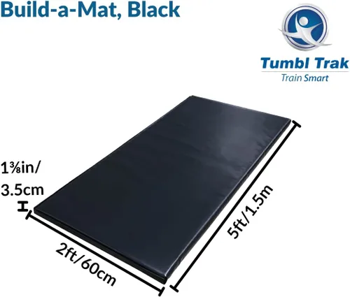 Vista 3 de Tumbl Trak Build-A-Mat para gimnasia, animación, baile y fitness