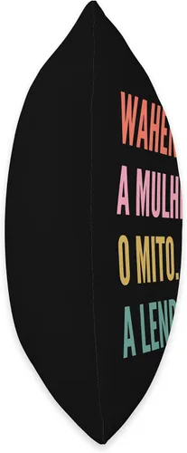 Vista 2 de Funny Portuguese First Name Design - Wahenoor Throw Pillow